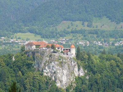 あこがれの蒼と緑の国へ　　スロヴェニア　ブレッド湖 2