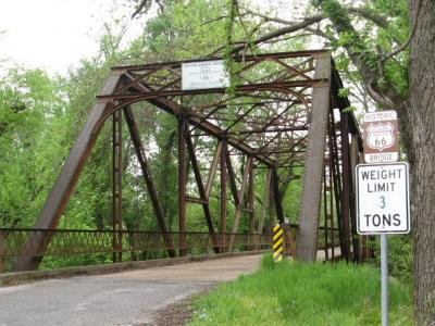 「ルート６６」（２００９年）。。。そお２９「チェルシーのBridge over Pryor Creek」