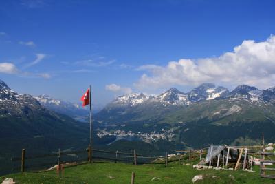 2009年7月スイスハイキングの旅12日間～サンモリッツ編①～