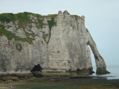 2009年夏のバカンス　第1章ノルマンディ地方　vol.2　Etretat　海辺と断崖