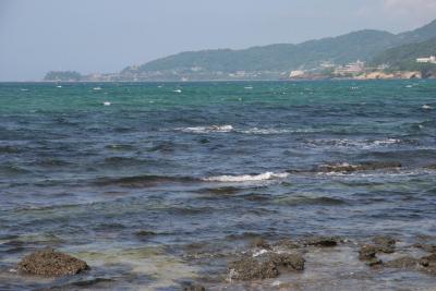 海水浴2009　琴引き浜から平海岸へ