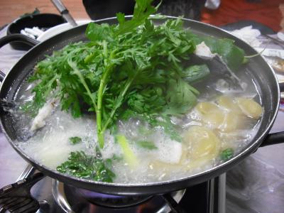 韓国旅行3日目その２／釜山・チャガルチ市場で「お刺し身＆あらのチリ鍋」食堂で「セウグイ」