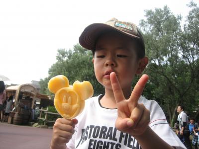 東京ディズニーランド　ｗｉｔｈ　５歳の怪獣とお友達ファミリー