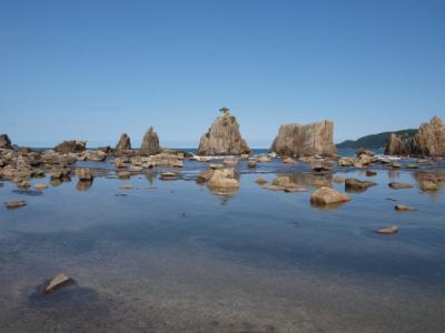 2009親孝行の旅で勝浦へ~橋杭岩編