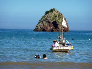 南伊豆・下田1泊旅行～その１　外浦海岸で海水浴