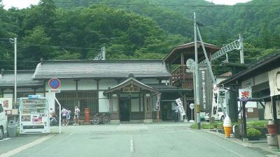 09年08月09日（日）、午前1時20分起床！母姉と３人水入らずの旅・まずは山寺駅へ（２）。