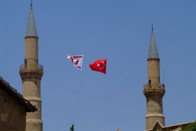 トルコだけが認める北キプロス　トルコ共和国。