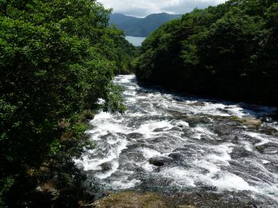 竜頭の滝と六法沢橋