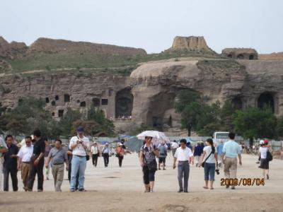 中国・山西省の旅（４）世界遺産「雲崗石窟寺院」。