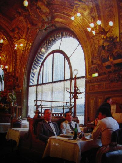 フランス旅行の思い出と感想ー１　パリ（１）　リヨン駅の素敵なレストラン