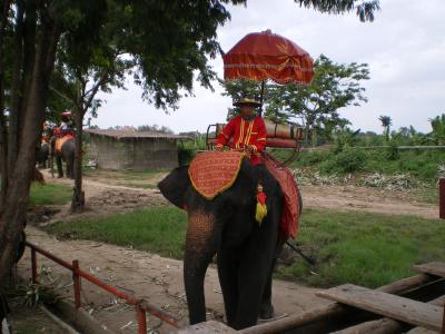 2008 初めてのタイ!バンコク!象乗りもアユタヤも!6日間の旅(ANA)