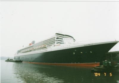 世界最大の客船　クイーンメリー2 乗船記（作成中）