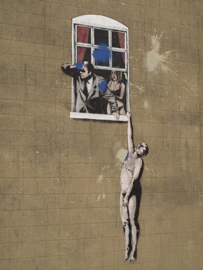 スペイン＆イギリス旅行⑥　謎多きグラフィティーアーティストBanksy：展覧会 編