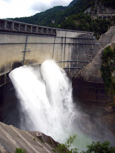 夏の長野の歩き方:1日目午後 黒部ダム編