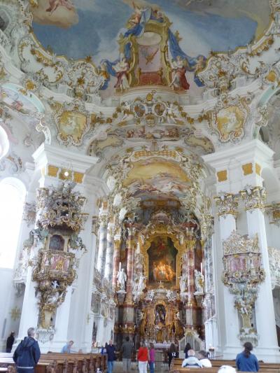 ２００９年ドイツ・オーストリアの旅【９】ドイツ⑨《ロマンチック街道　ヴィース教会・ホーエンシュバンガウ城》