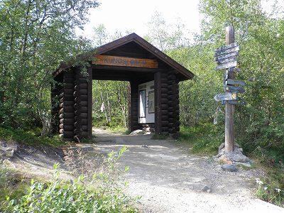 フェールラーベンクラシック下見でアビスコへ（2009夏北欧3カ国２）