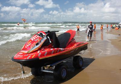 　能登・千里浜ジェットモービルレース　　　