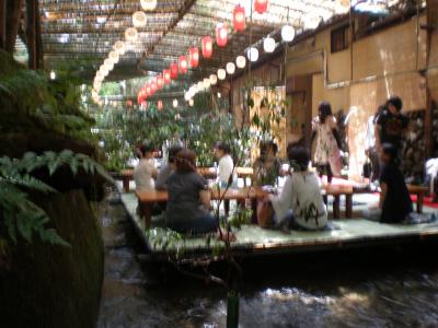 ★ぶらっと★京都　貴船で川床料理　2009.8