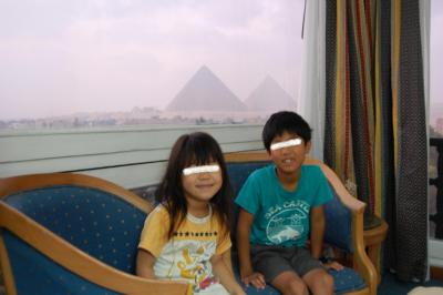 子連れエジプト　その１　～カイロ到着とホテルデルタピラミッズ～