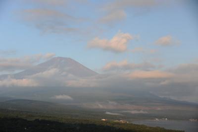 山中湖パノラマ台から