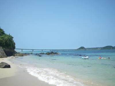 角島で海水浴　～2009年夏～