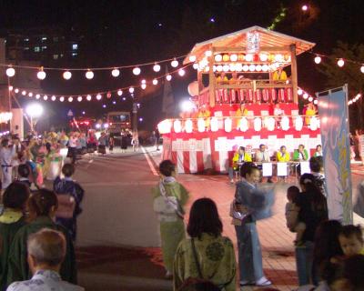 一年ぶりの日本で（５）　姥湯温泉の後は、福島・土湯温泉でちょっと盆踊りでも！？