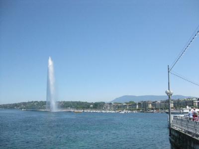 フランス初夏の旅 ☆ 国際都市スイスのジュネーブへ