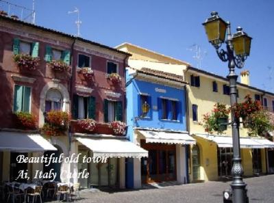 海沿いの旧市街がステキな街のアパートメントに１週間滞在～Italy, Caorle～