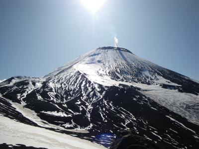 カムチャツカの登山ツアー