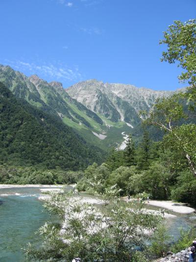 上高地で避暑もどき