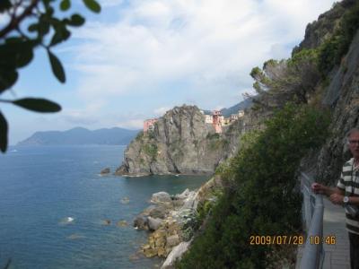Vacanzeは東リヴィエラで～3. Cinque Terre (Riomaggiore &amp; Manarola)
