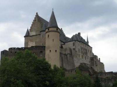 家族で　ルクセンブルク訪問の後、午後に訪れたヴィアンデン