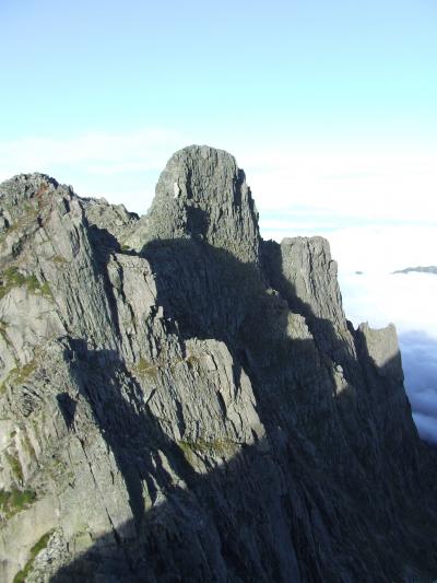 ～山歩き～　槍ヶ岳～西穂高岳縦走　３日目最終日　穂高岳山荘～西穂高岳～新穂高温泉
