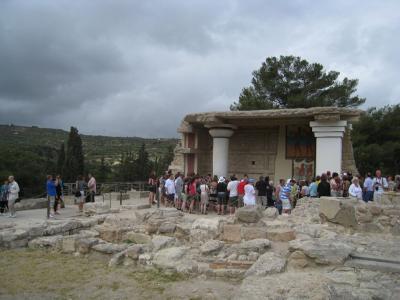 ギリシャ新婚旅行　①クレタ島に向けて（イラクリオン）