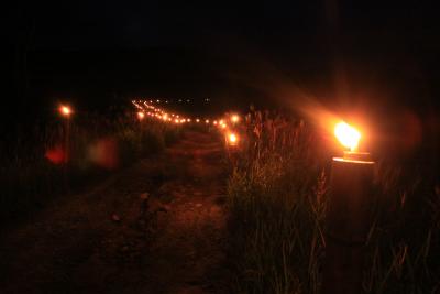 兵庫県・生野→砥峰高原★鉱山町のハヤシライスを食べて、観月会に行く