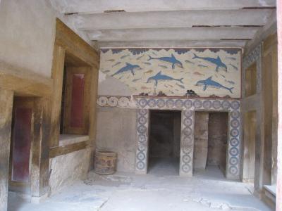 ギリシャ新婚旅行　②クノッソス宮殿（イラクリオン）