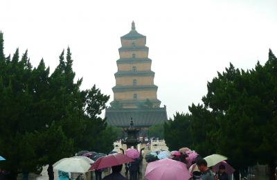 “古都『西安』の旅　その６　西安のシンボル大雁塔と鐘鼓楼広場”