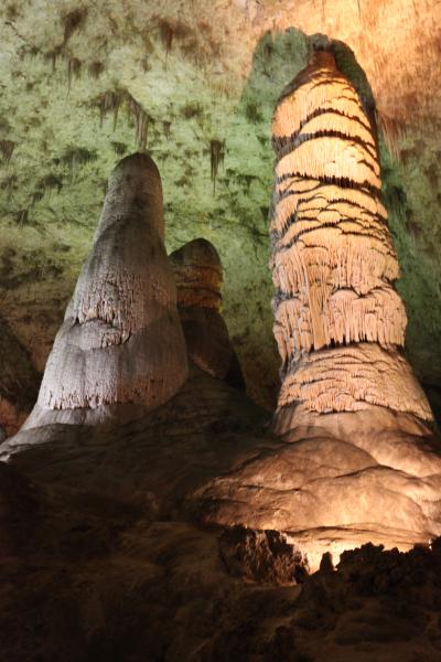 北米の大自然を巡る旅　2009年9月　カールスバッド洞穴群国立公園も