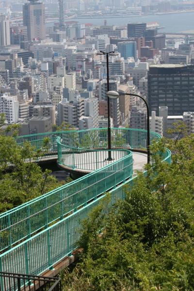 神戸市内を一望!ヴィーナスブリッジへ