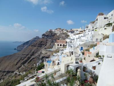ギリシャ新婚旅行　④サントリーニ島　一日目