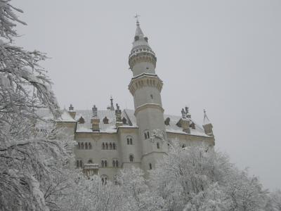 初めてのヨーロッパ～天使に出会った雪景色のノイシュヴァンシュタイン城～
