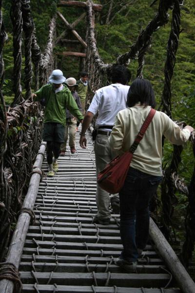 ひとり旅 ［623］ 拘束道路（高速道路）・酷道（国道）・険道（県道）を走破＜四国剣山の麓、奥祖谷二重かずら橋へ＞徳島県三好市