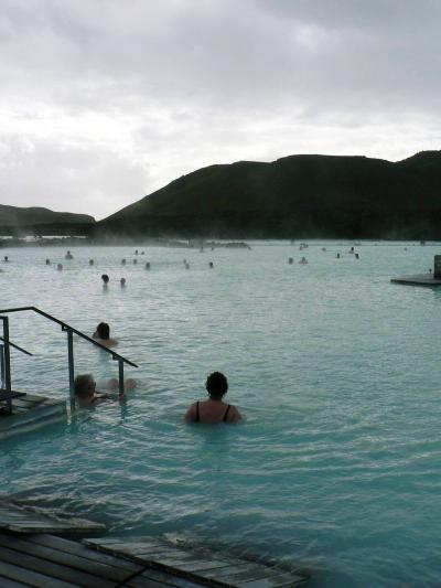 欧州の旅・思い出のアルバム　アイスランドの温泉、ブルーラグーン