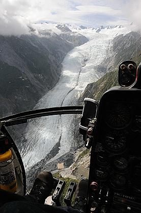 ★NZ車旅（２） 南島　フランツ・ジョセフ氷河とフォックス氷河遊覧飛行