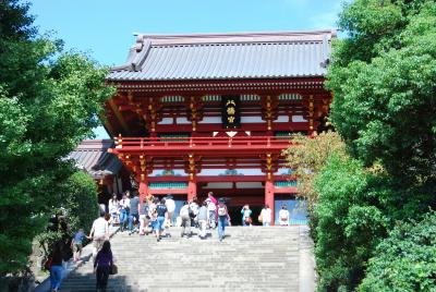 中年夫婦二人で行った鶴岡八幡宮