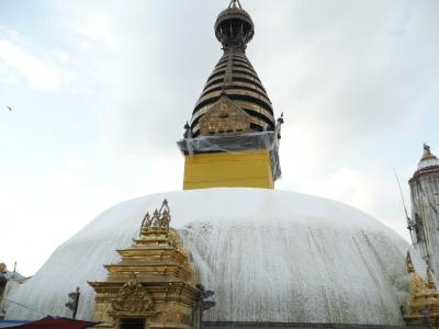 09年秋ネパールの旅～カトマンズ郊外の仏教聖地、スワヤンブナートを歩く～