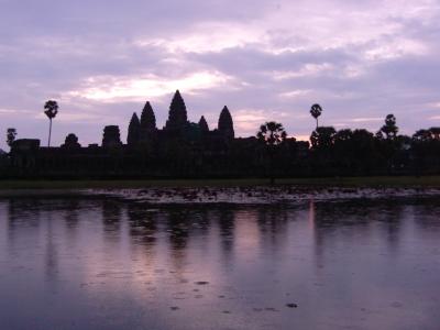 カンボジア遺跡群モノクロの世界・・・