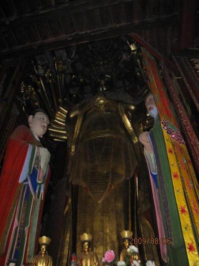 中国・山西省の旅（２７）五臺山・金閣寺。