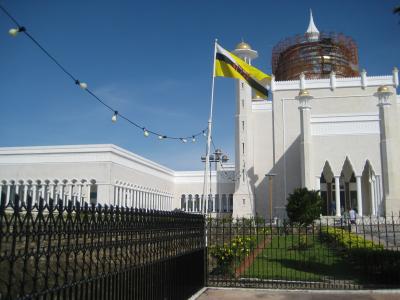 ブルネイ視察！橋から転落。