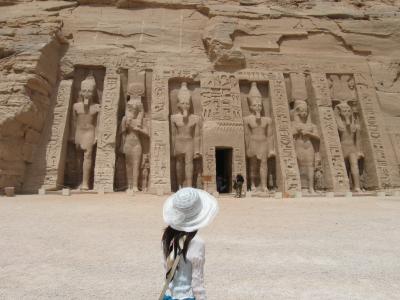 ＊アブシンベル光と音のショーを鑑賞＊　学生エジプト幻想紀行　